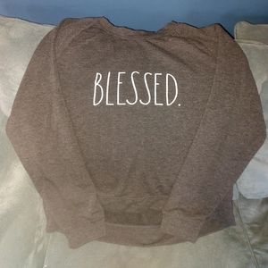 Rae Dunn "Blessed" Sweatshirt